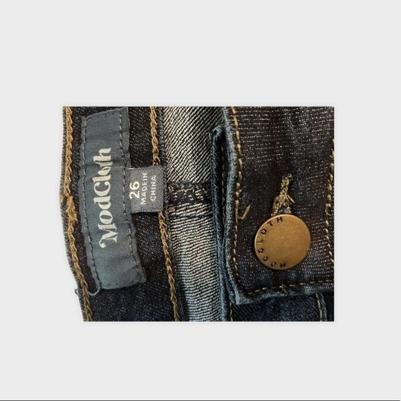 ModCloth Karaoke Seamstress Buttoned Skinny Jeans - Picture 4 of 7